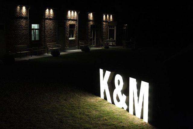 Lichtletters K&M